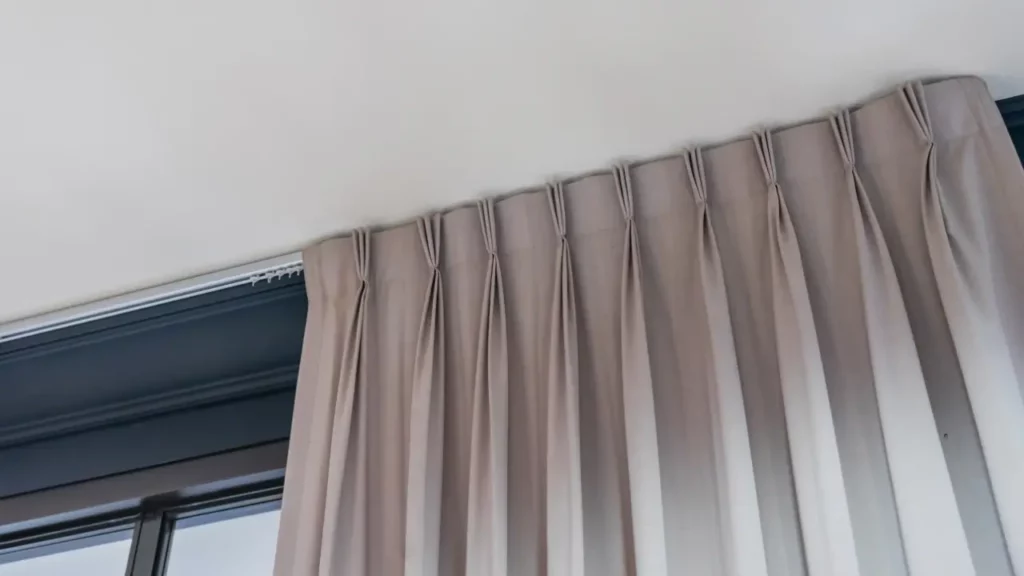 Pinch pleat curtains
