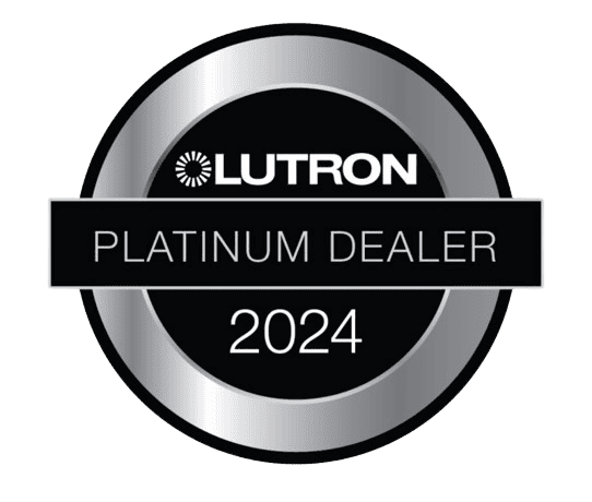 Lutron Platinum Dealer badge